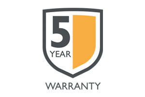 5 Year Warranty Design