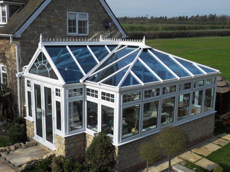 White Bespoke Conservatory