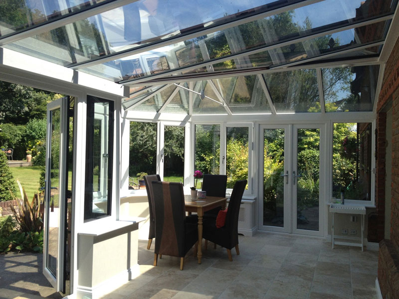 White P Shaped Conservatory From Choices 3