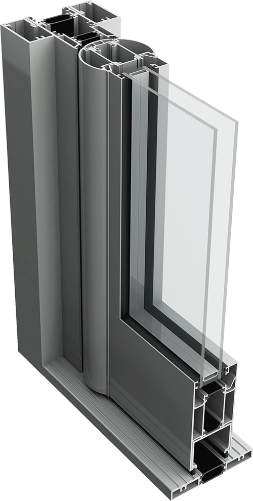 Aluk Commercial Door Profiles Key Features