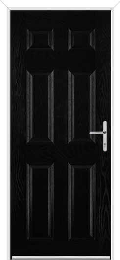 Black Rufford Solid Fire Door Design